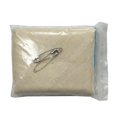 Triangular Bandage, back of packaging
