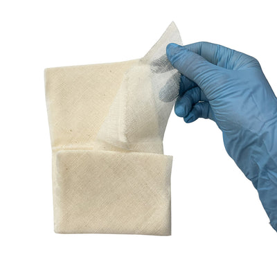 Triangular Bandage, being unfolded