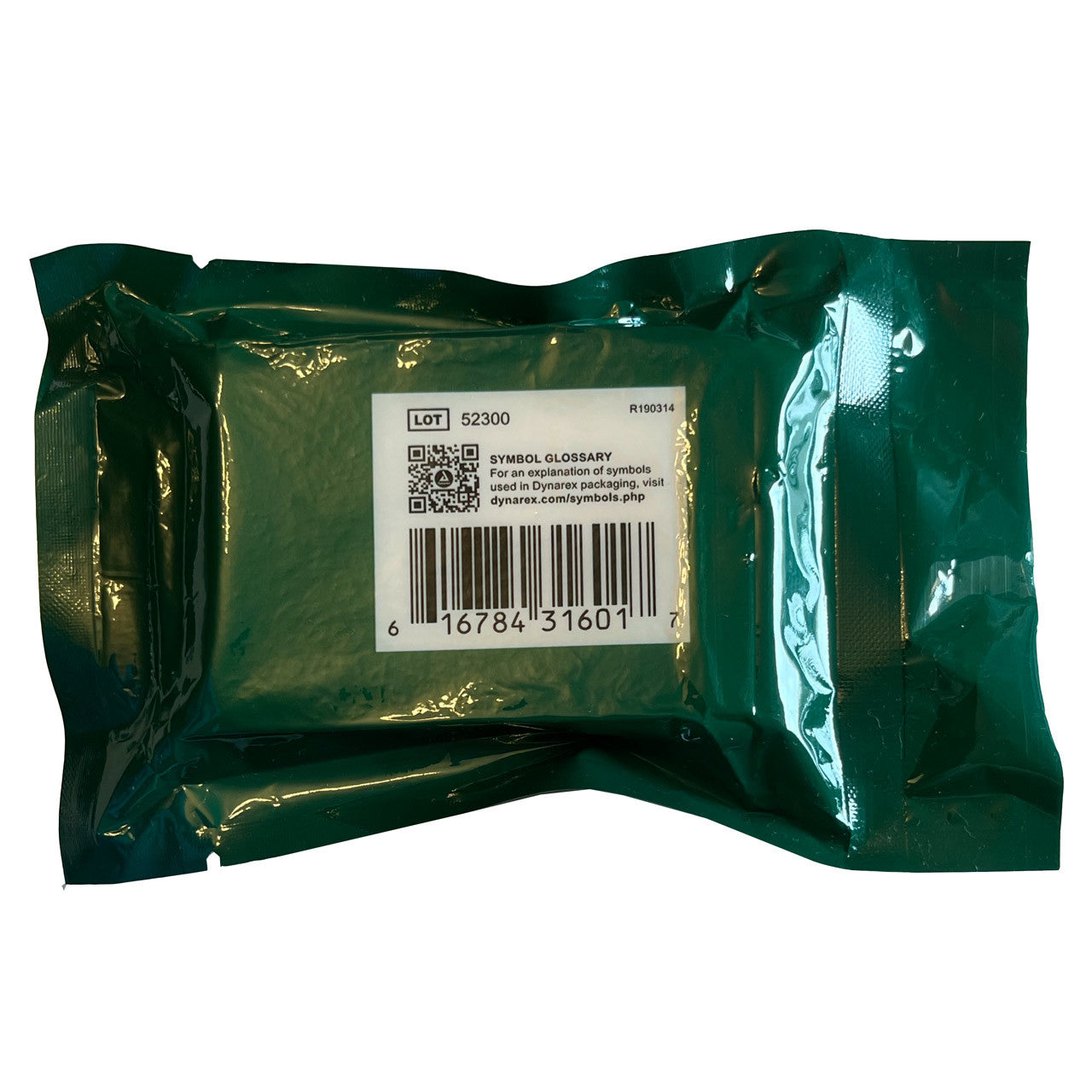 Z Folded Krinkle Gauze, back of packaging