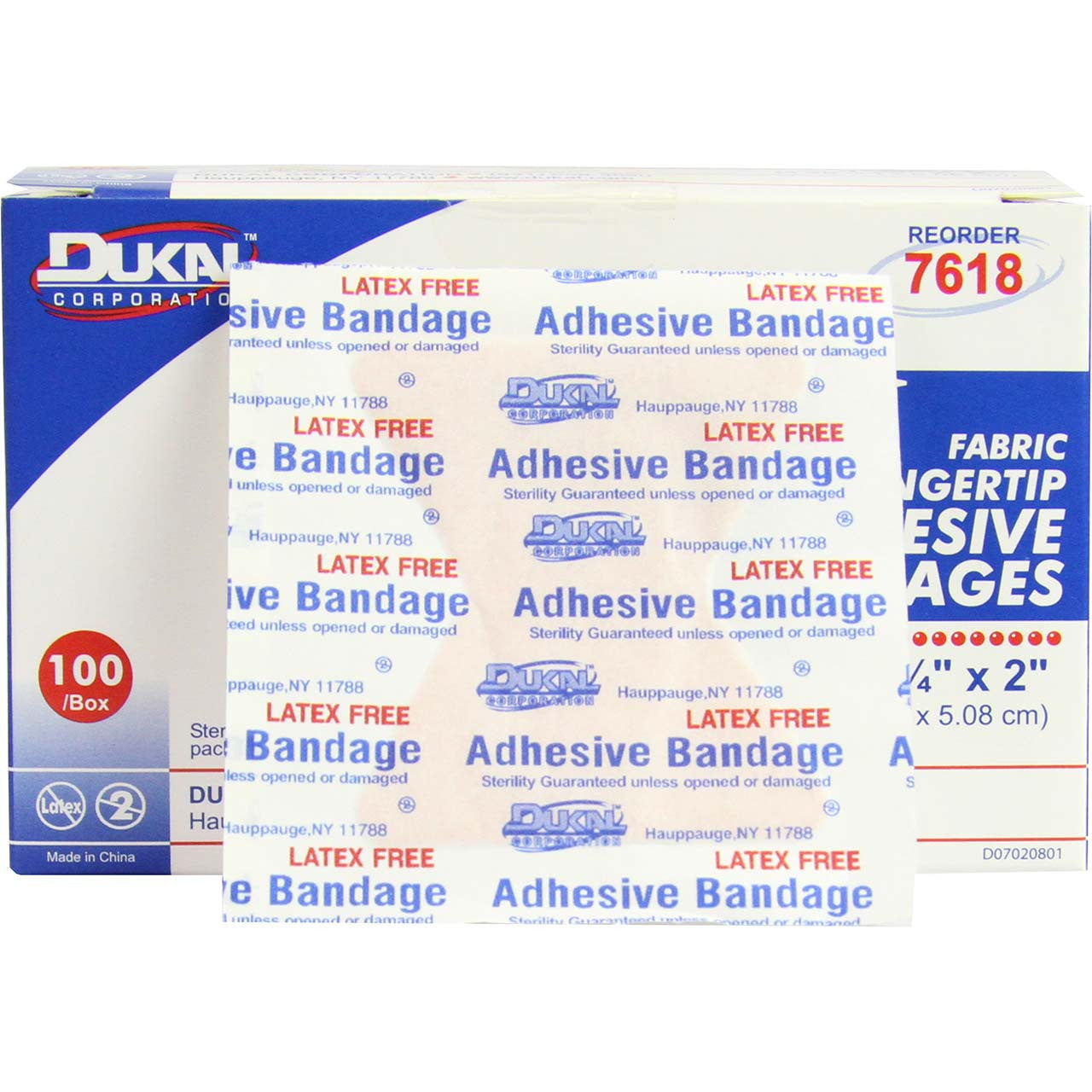 Finger Tip Cloth Adhesive Bandages - Box of 100