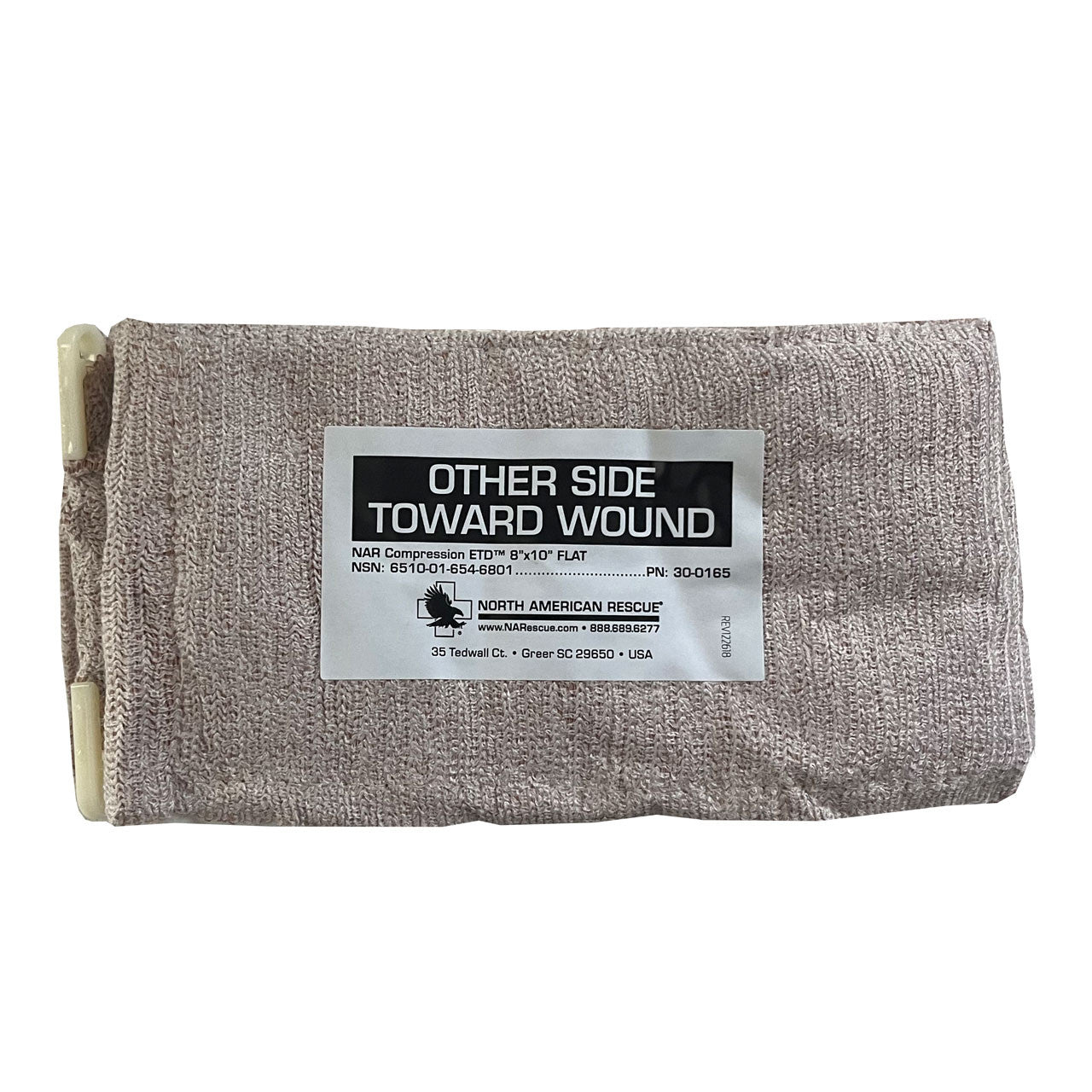 Emergency Trauma Dressing, folded top