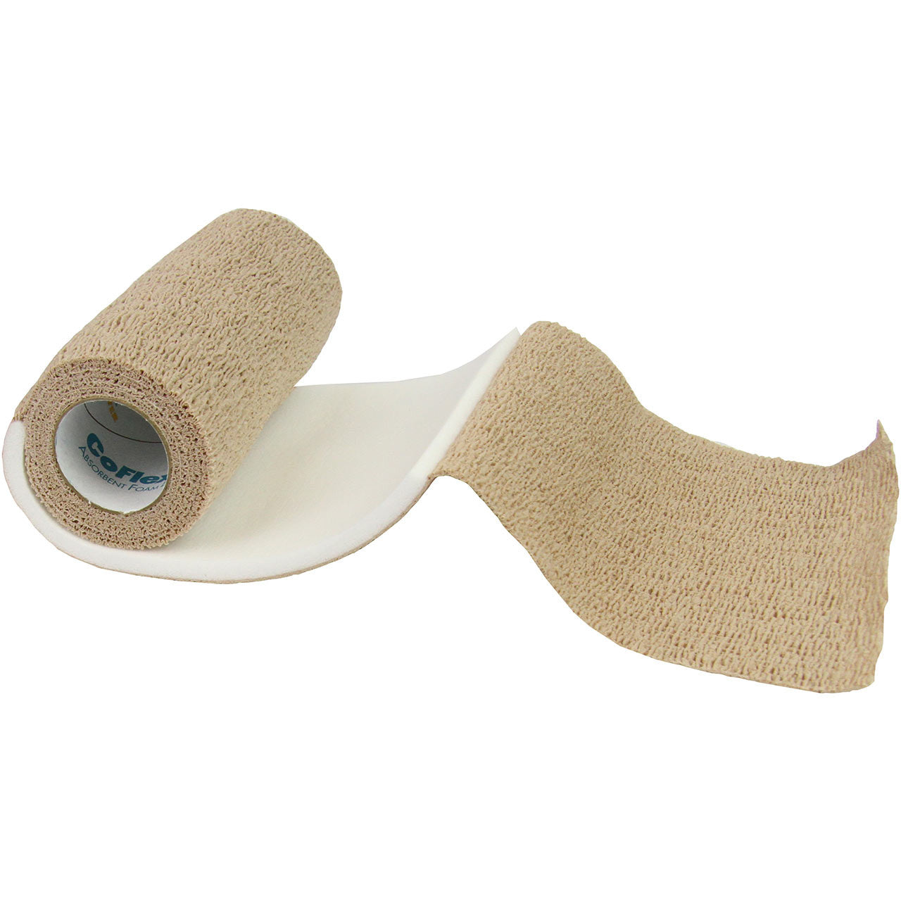 CoFlex AFD (Absorbent Foam Dressing) 4" TAN