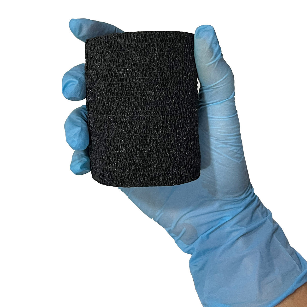 Black Cohesive Wrap, in hand