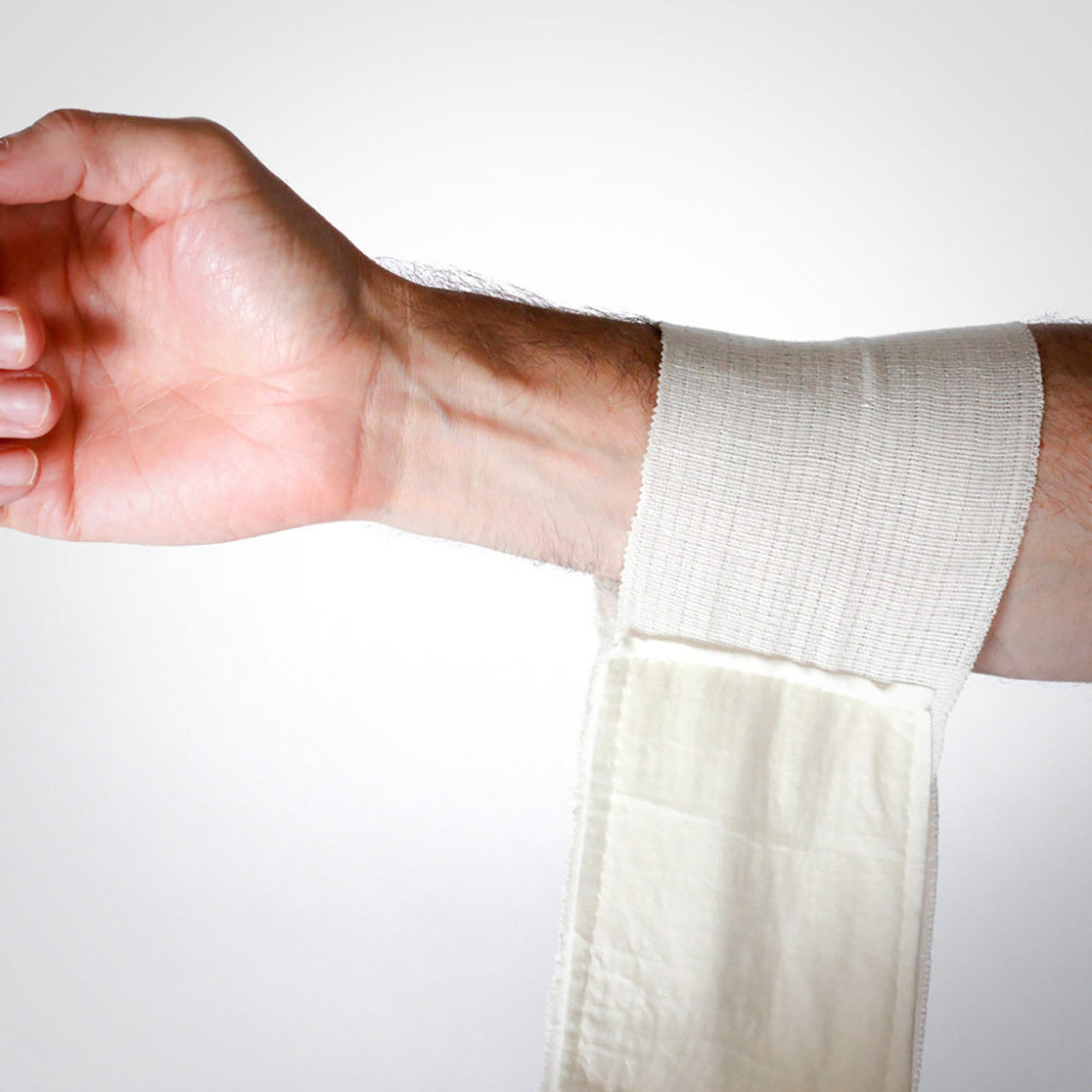 WoundStop Care 1 Dressing, on arm