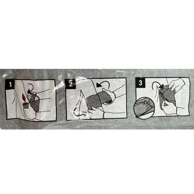 Israeli Emergency Bandage, White - 10 Pack