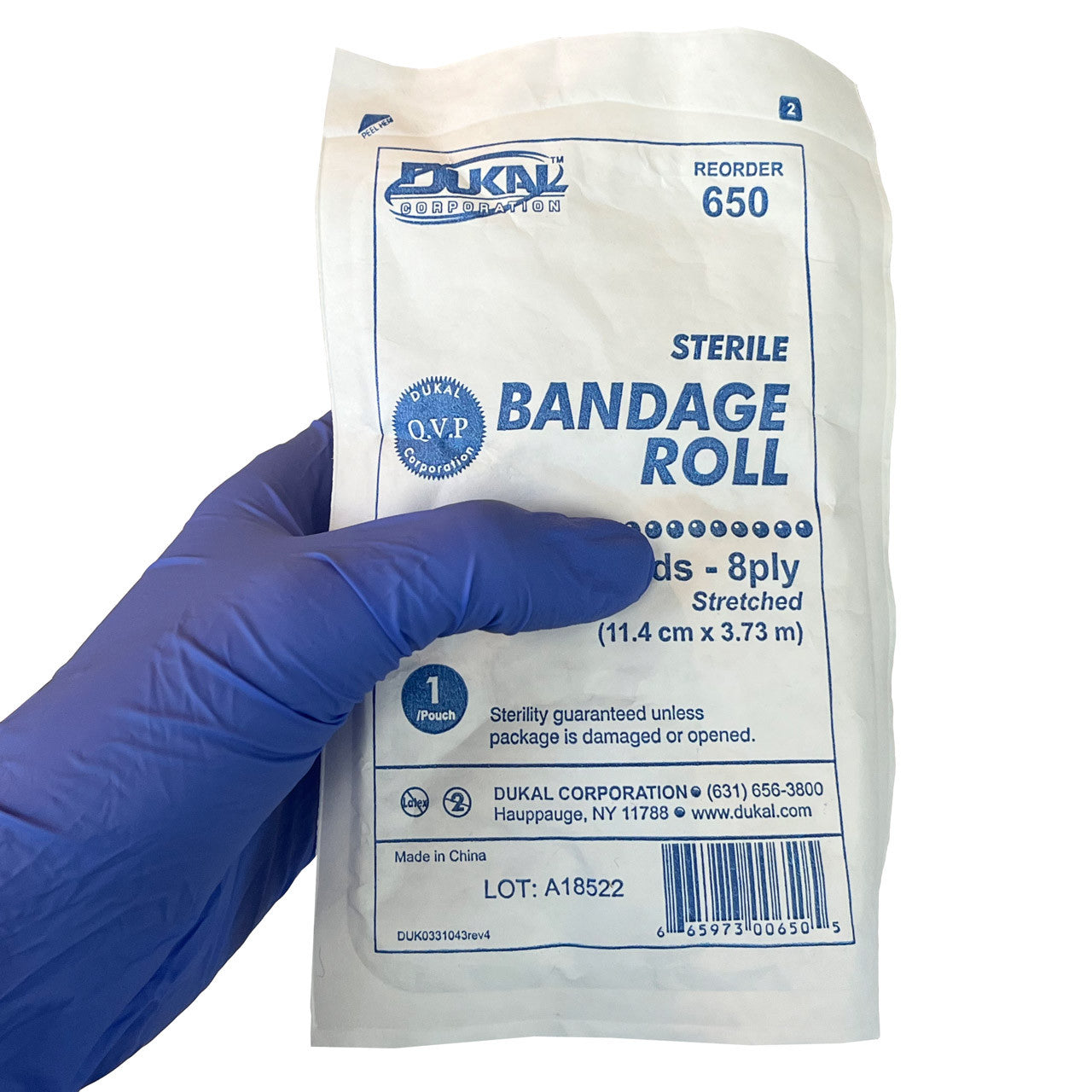 Fluff Bandage, in hand