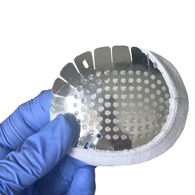 Fox Aluminum Eye Shield, front showing edge