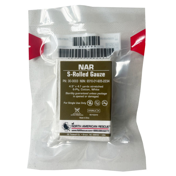 NAR S-Rolled Gauze - 4.5