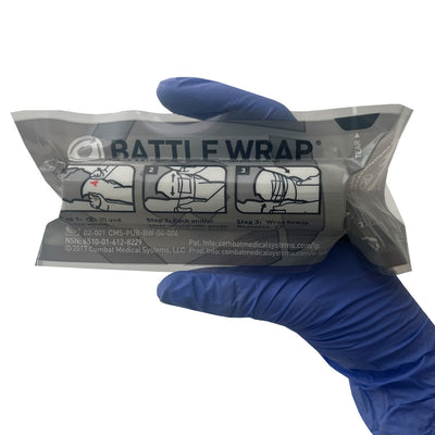 Battle Wrap, Packaged in hand