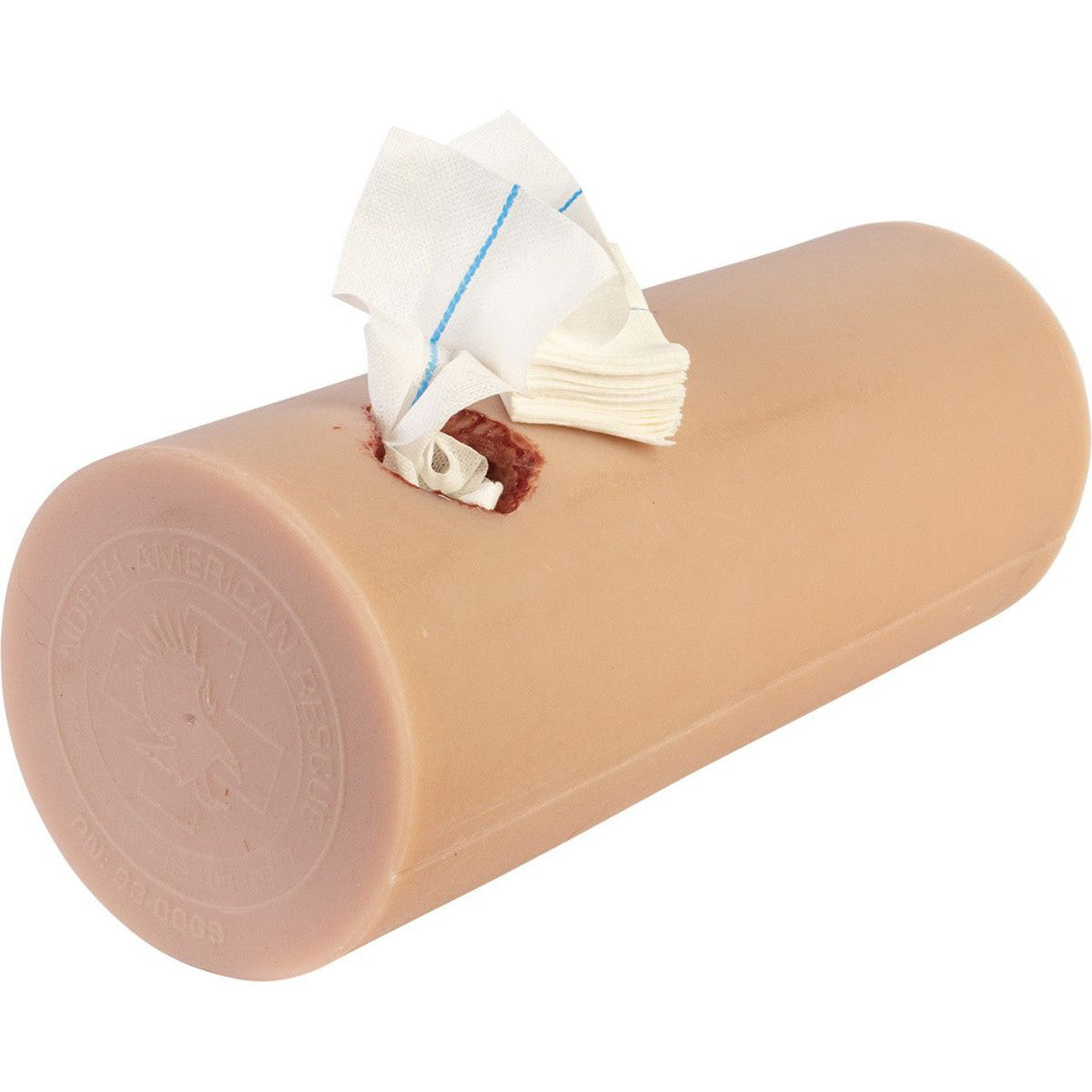 North American Rescue Wound Packing Gauze, in use