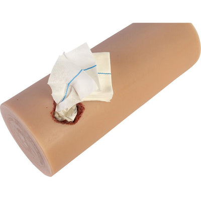 North American Rescue Wound Packing Gauze, in use