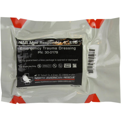 NAR Mini Responder 4" ETD by North American Rescue NAR packaging front