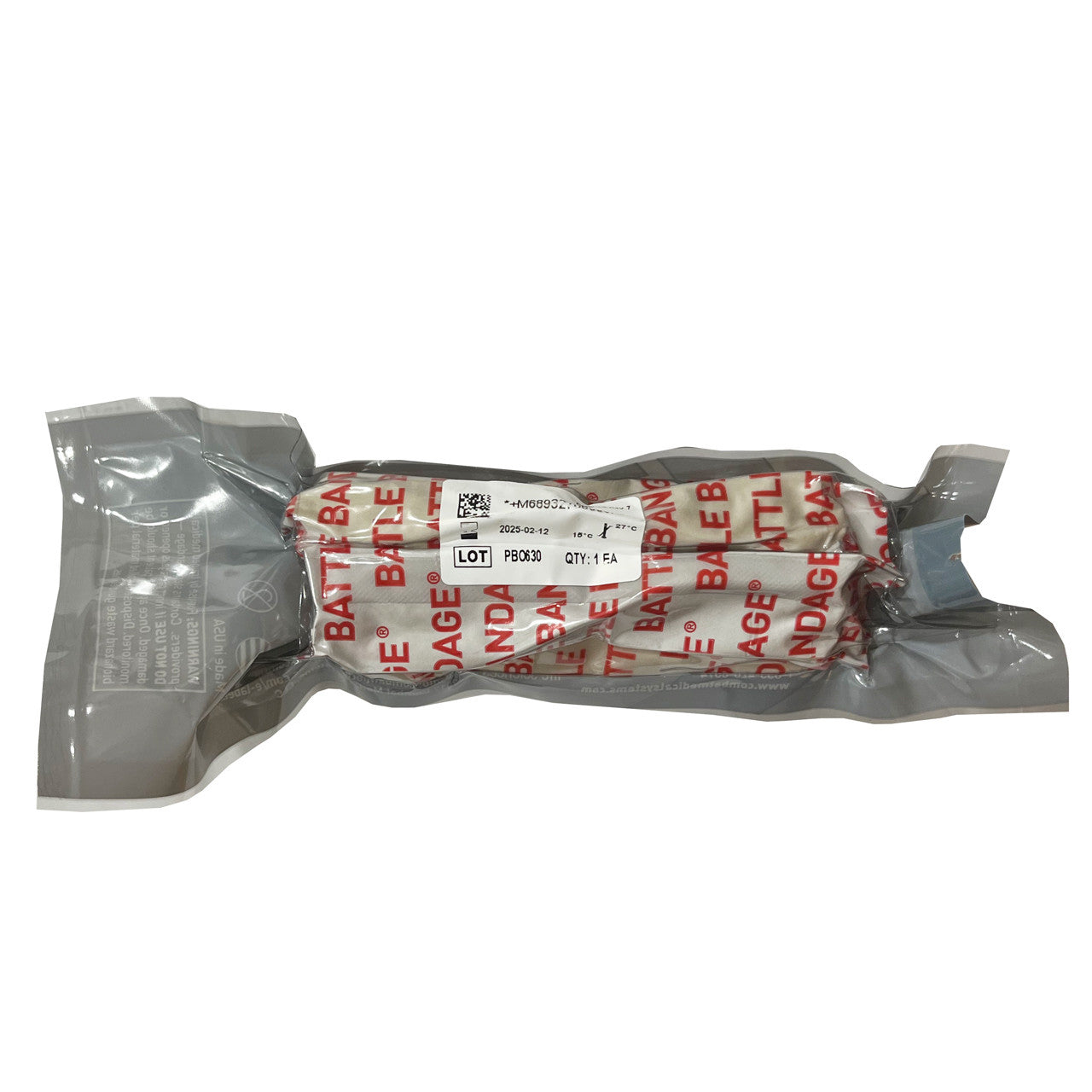 Battle Bandage, packaged (back)