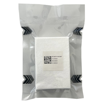 Rescue Essentials® Compressed Gauze, Z-folded- Package back
