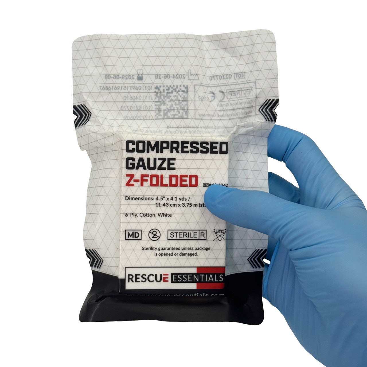 Compressed Gauze, Z-folded | Sterile Bandages | RE – Rescue Essentials