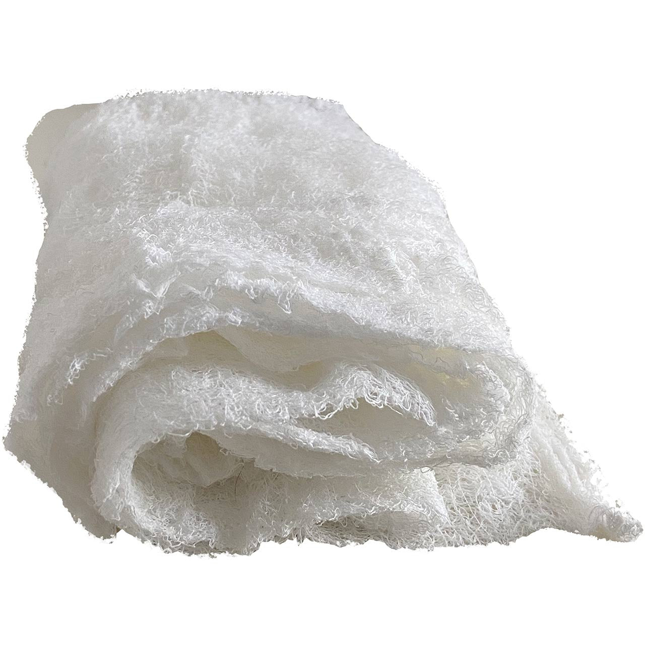 Loosely folded gauze