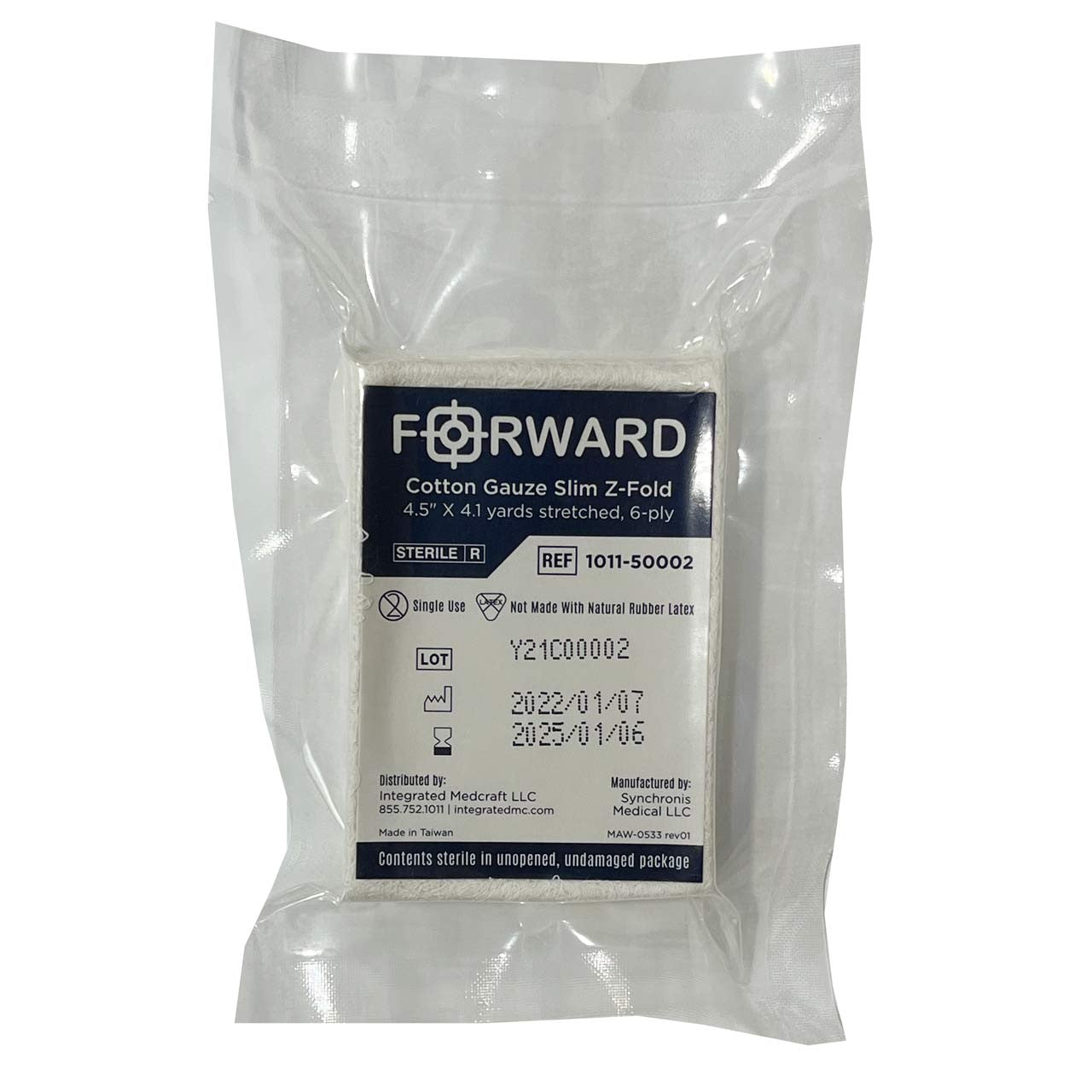 Cotton Gauze, front