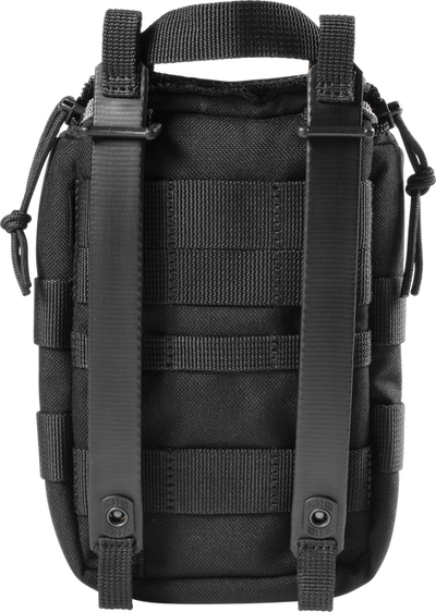 5.11 UCR IFAK by rescue essentials in zipped up pouch, back side