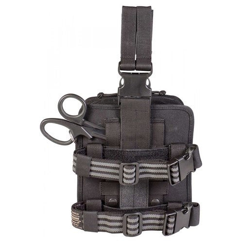 Black Combat Casualty Response Kit, back