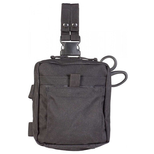 Black Combat Casualty Response Kit, front