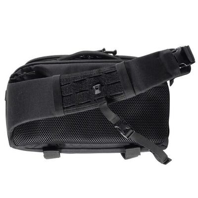 5.11 UCR Sling Pack, Black, back and shoulder strap
