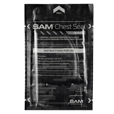 SAM® Medical Chest Seal Combo, front of packaging