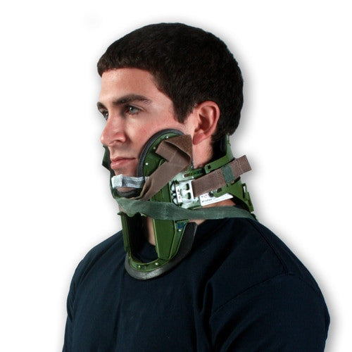 Military NeXsplint Plus, on neck