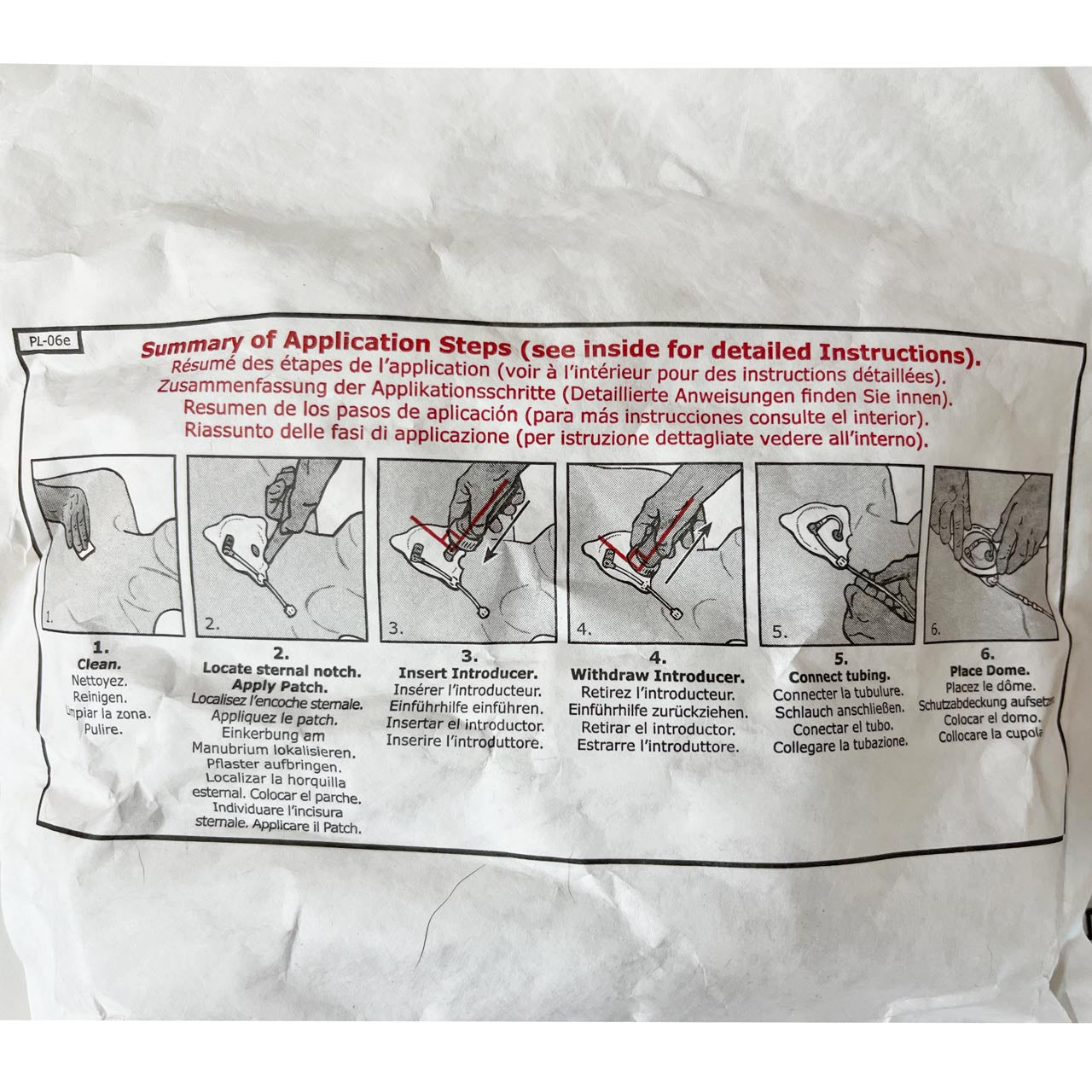 FAST1™ Intraosseous Infusion System, back of packaging