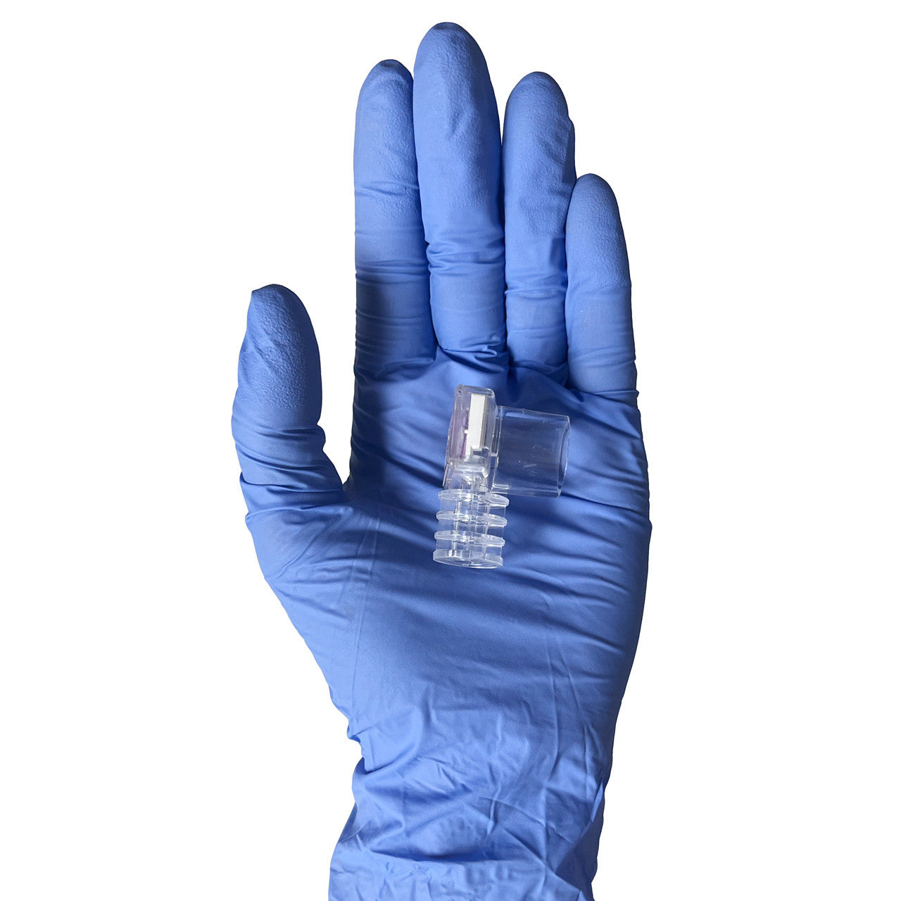 Pediatric Easy Cap II End Tidal CO2 Detector in packaging - In hand