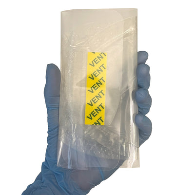 Halo Vent IFAK Chest Seal, folded in hand