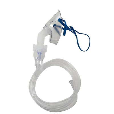 Pediatric Nebulizer Mask Kit, side view with tube