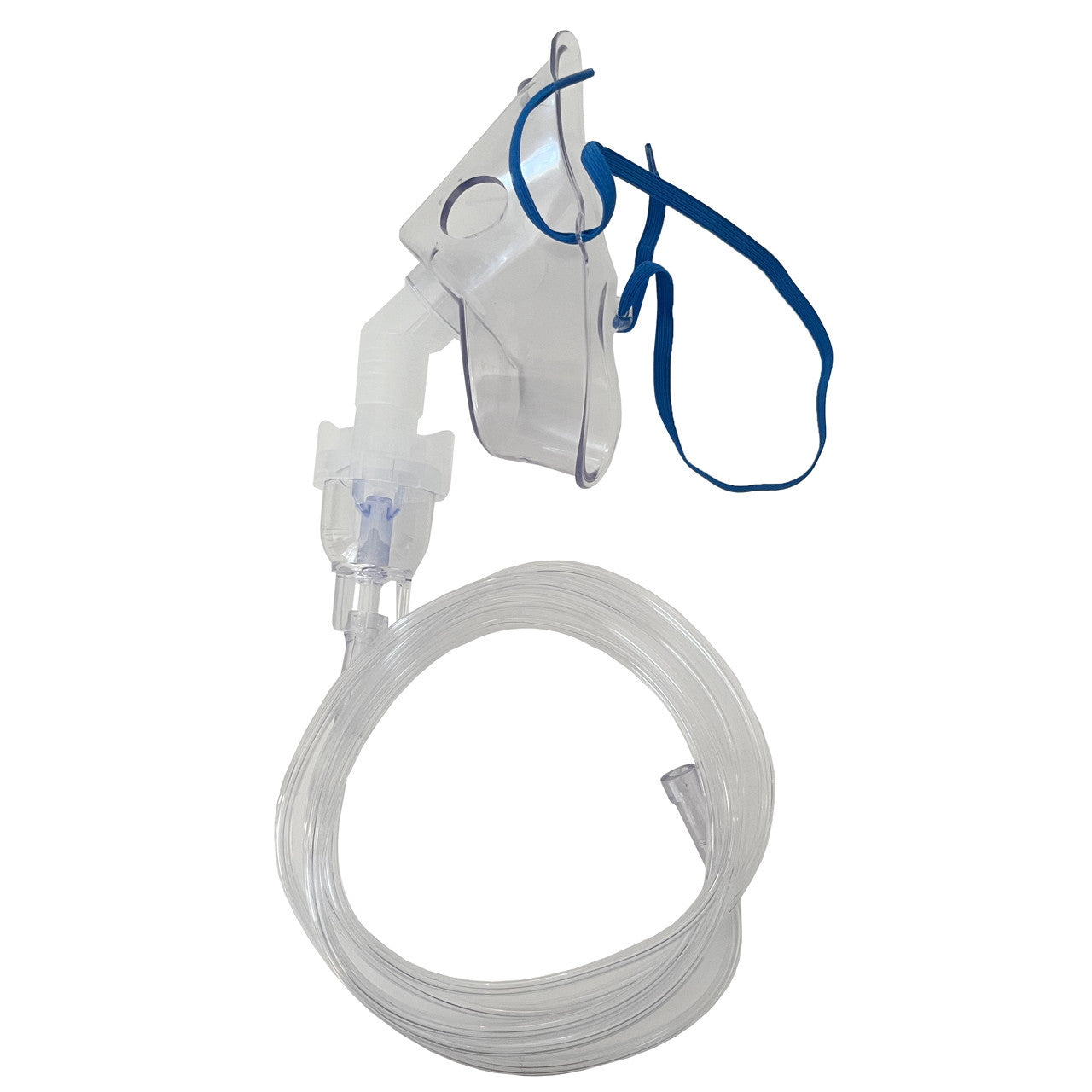 Nebulizer Mask Kit, side view mask with tube