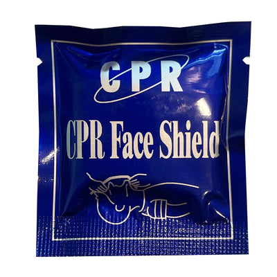 Adsafe CPR Face Shield, front of packaging