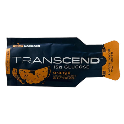 Transcend Glucose Gel, front of packaging