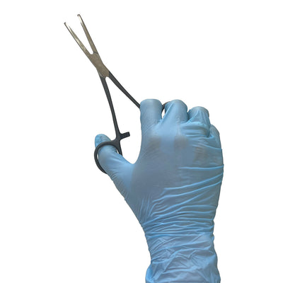 Hemostat 5.5", Half Black Finish