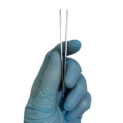 Thumb Handle Tweezers with Fine Point Tip