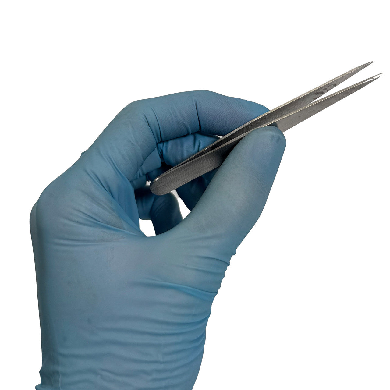 Thumb Handle Tweezers with Fine Point Tip