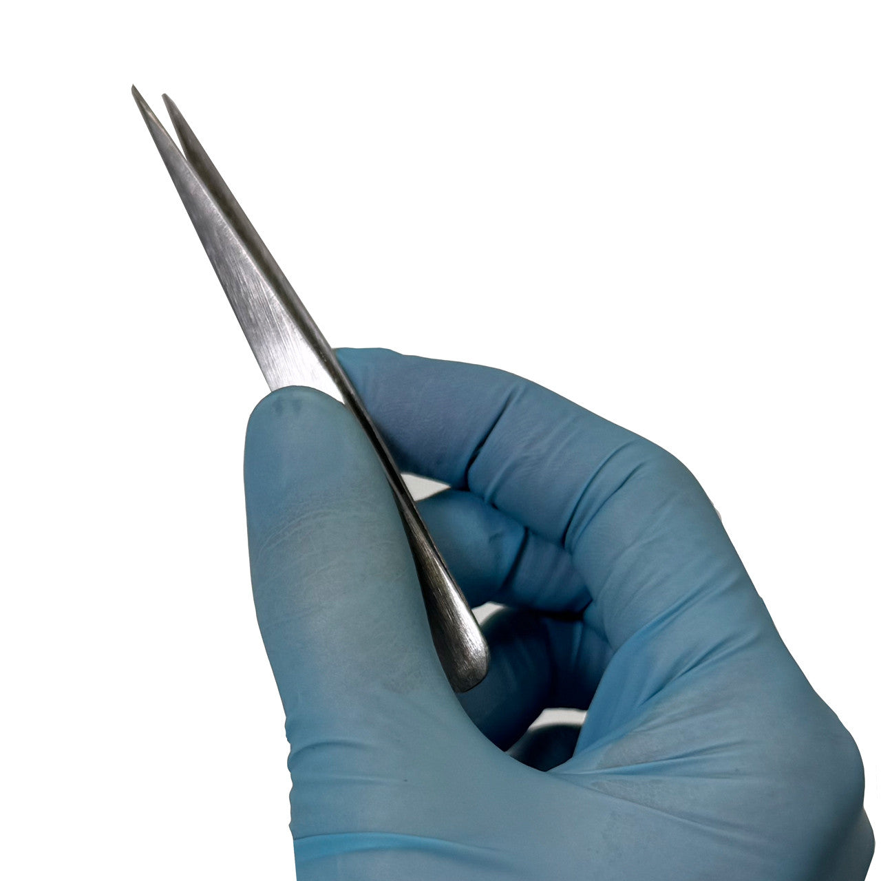 Thumb Handle Tweezers with Fine Point Tip
