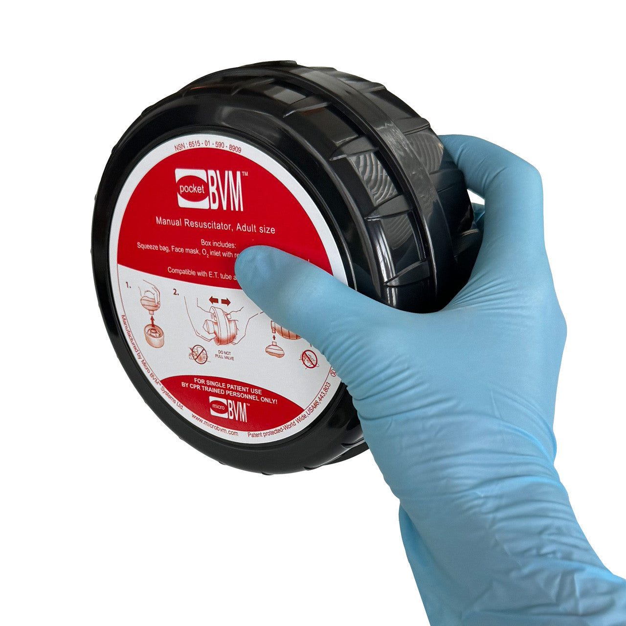  Pocket BVM - in hand