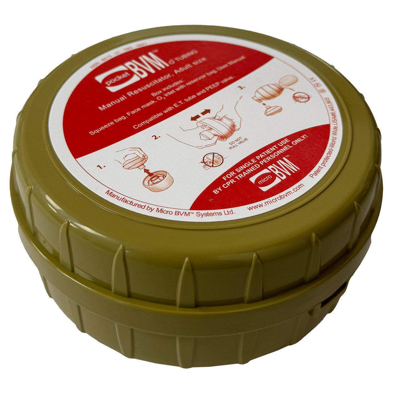 Pocket BVM w/ O2 tubing – Rescue Essentials