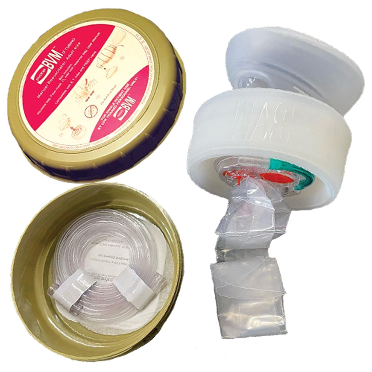 Pocket BVM w/ O2 tubing – Rescue Essentials