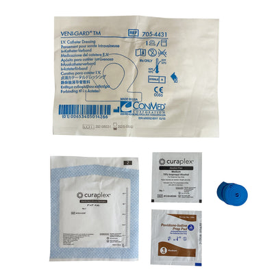 IV Start Kit, Packaging and components 