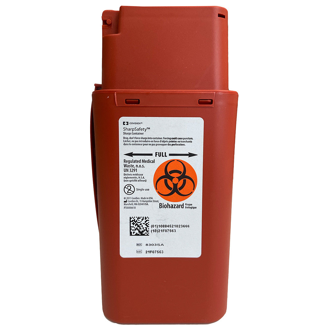Sharps Container 1qt, front