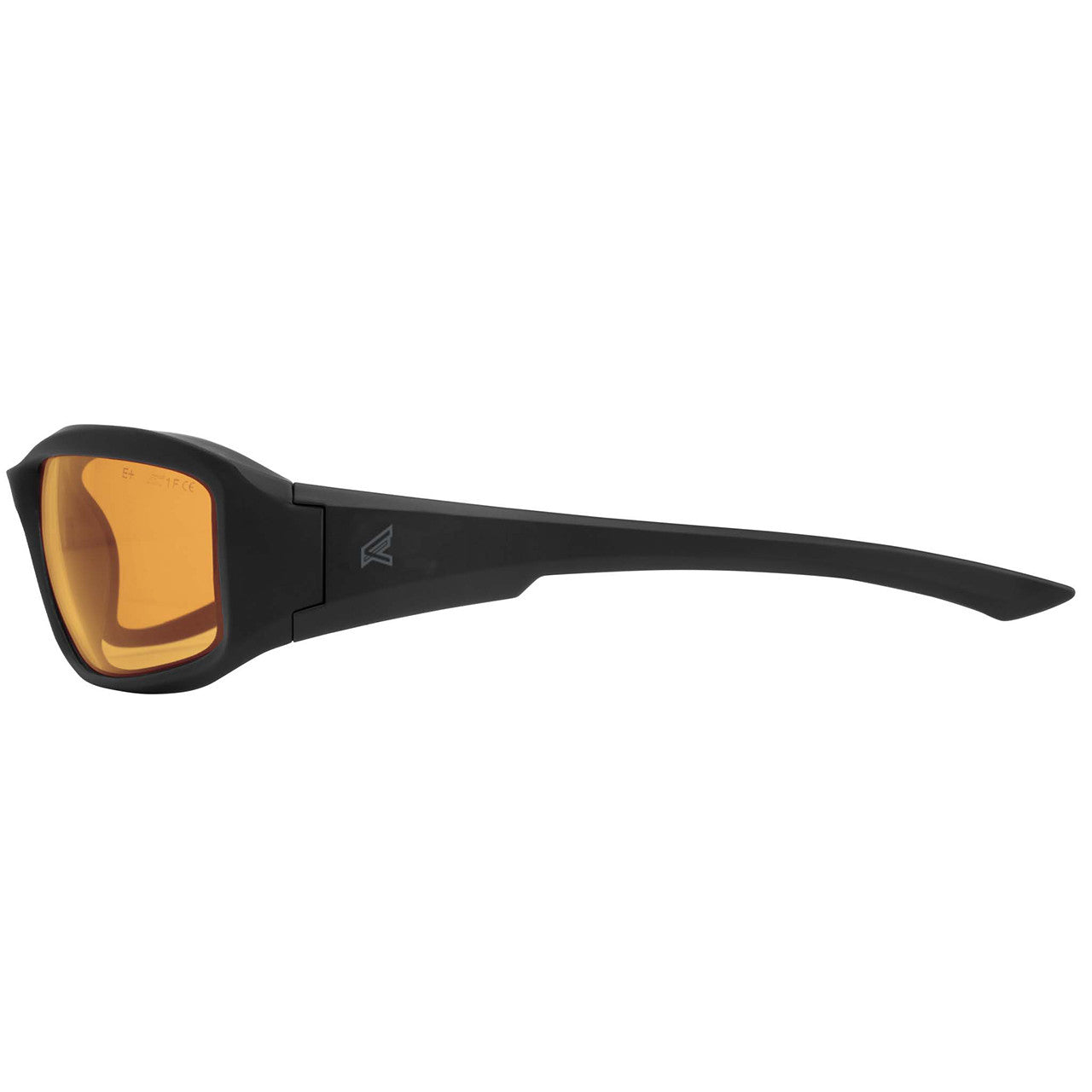 Edge Eyewear Hamel - Black Frame & Tiger Lens, side view