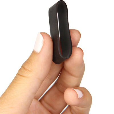 Rocket Bands - EPDM Black Rubber Bands - 10 Pack Variety
