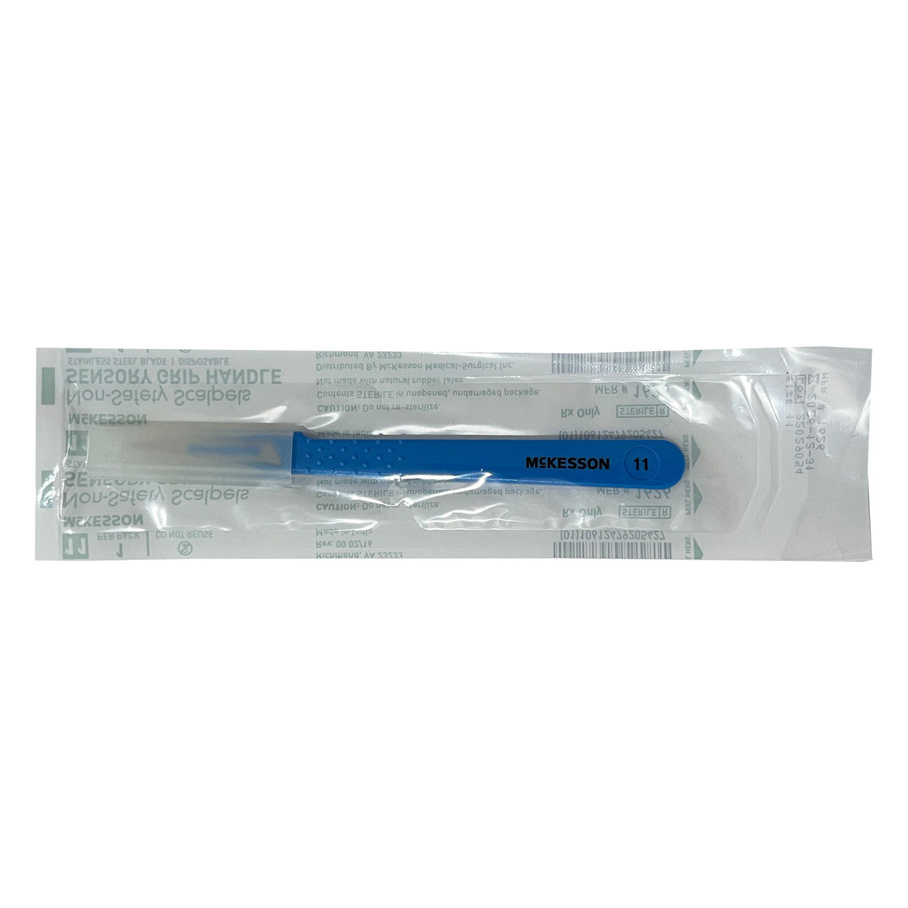 Scalpel, in packaging (back)