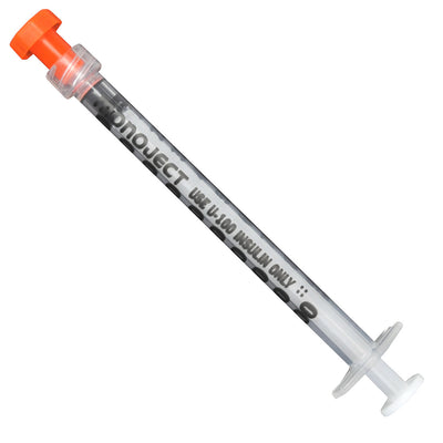 Luer Lock Syringe, 1mL 