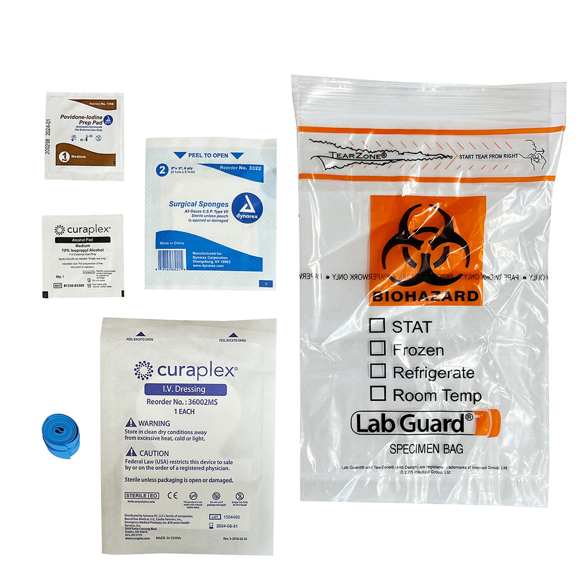 Pre-Assembled IV Start Kits