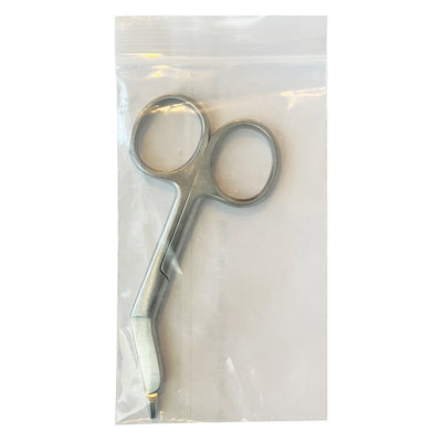 Mini Bandage 3.5" Scissors, packaged 
