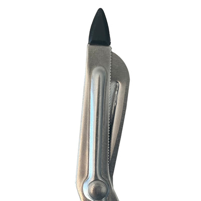 Black Stainless Steel 5.5" EMT Shears, tip closed